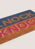 Blue KNOCK KNOCK Doormat Image 2