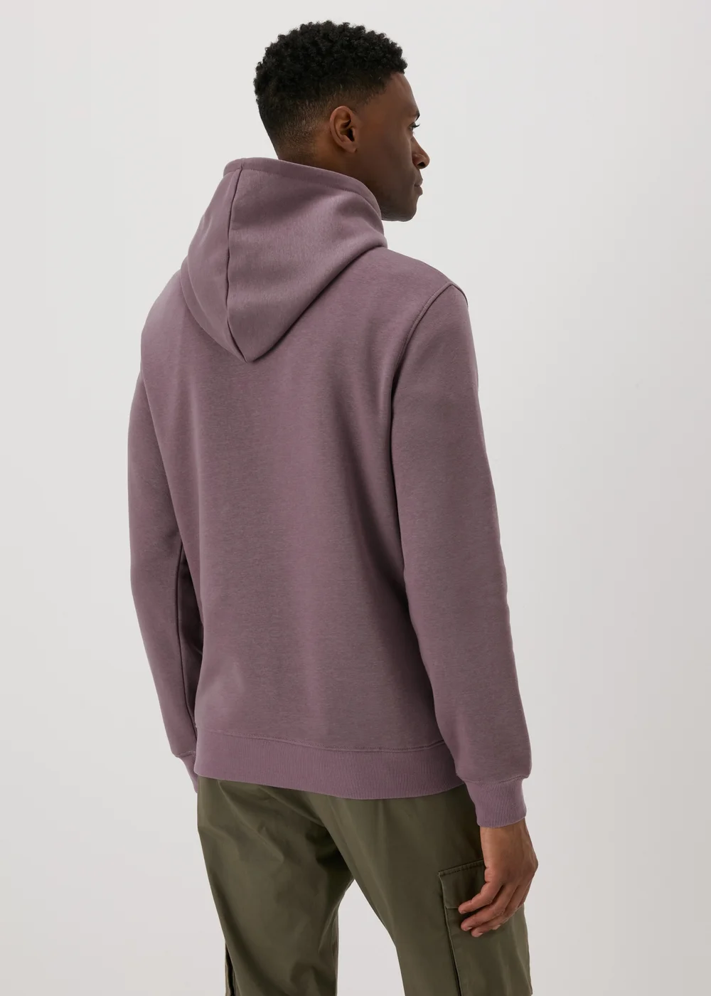 Purple Essential Pull On Hoodie - S Image 2