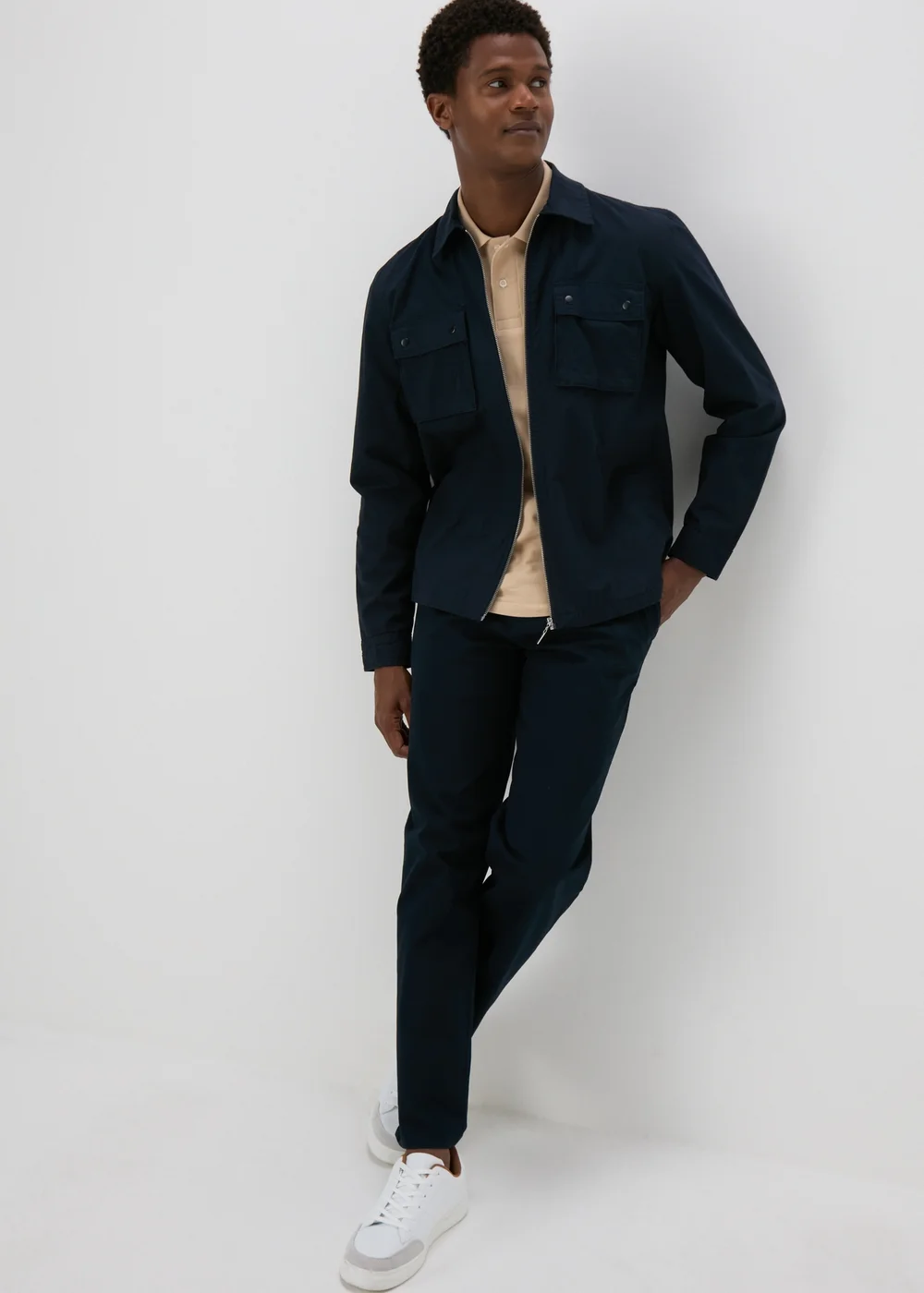 Stone Solid Polo Shirt - S Image 4