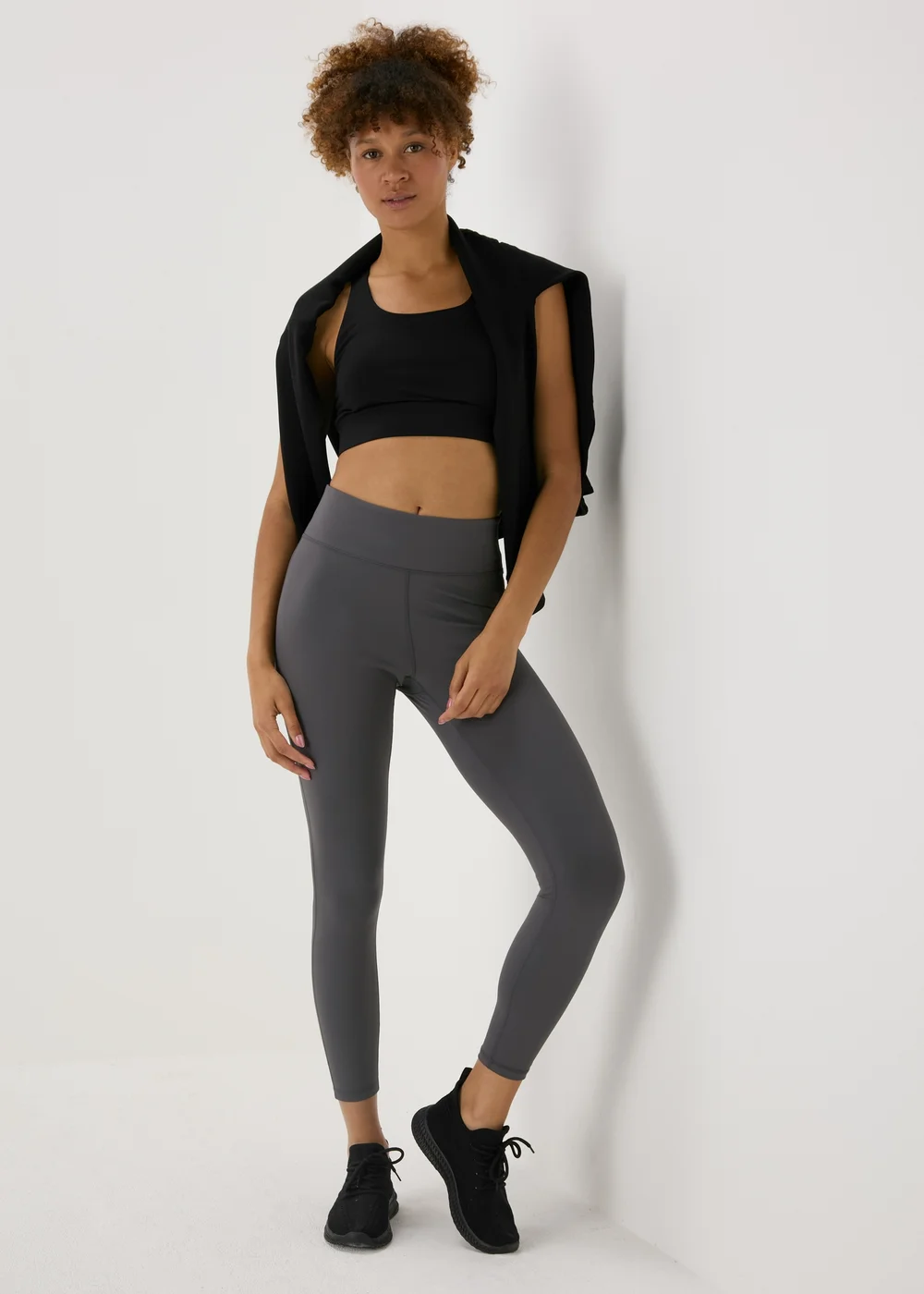 Souluxe Black Slogan Sweatshirt - Small Image 4