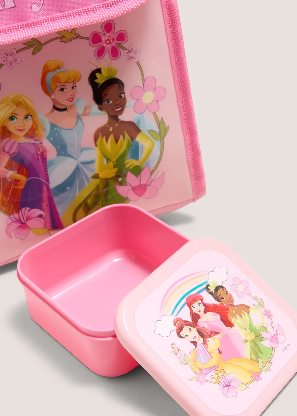 Disney Princess Pink Lunch Bag & Box Set Image 2