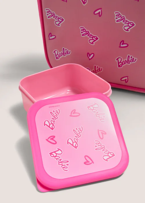 Barbie Pink Lunch Bag & Box Image 2