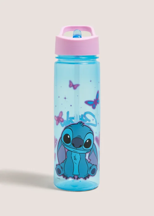 Disney Kids Blue Stitch Water Bottle (6cm x21cm) Image 1