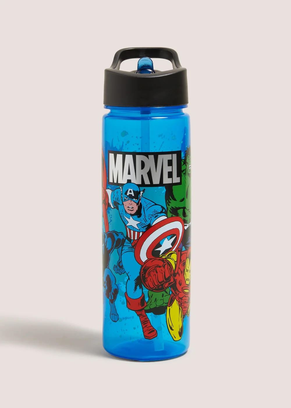 Marvel Black Avengers Drinks Bottle (21x25cm) Image 1