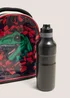 Jurassic Park Black Lunch Bag & Bottle Image 2