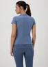 Souluxe Blue Seamless Top - Small Image 2
