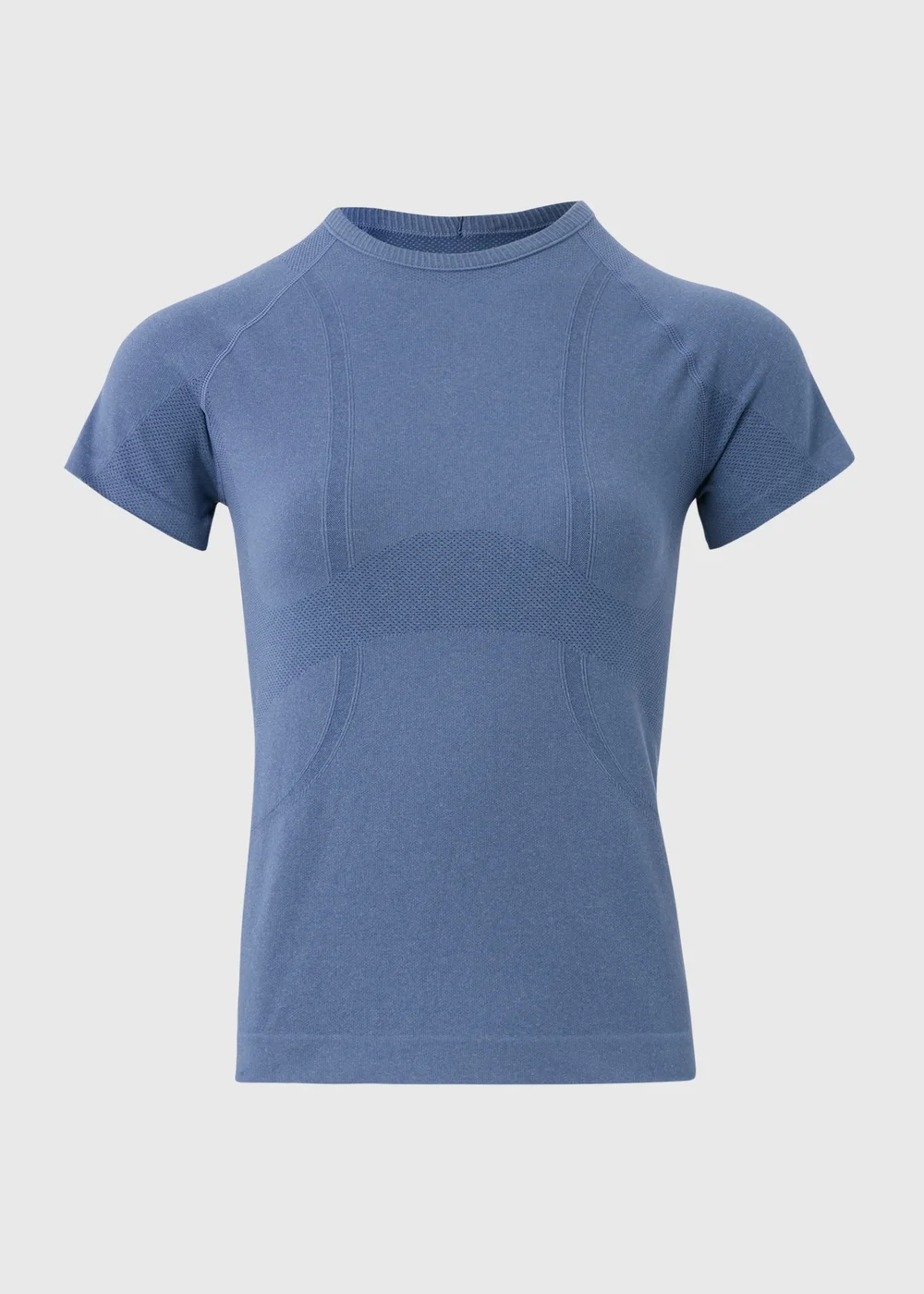 Souluxe Blue Seamless Top - Small Image 5