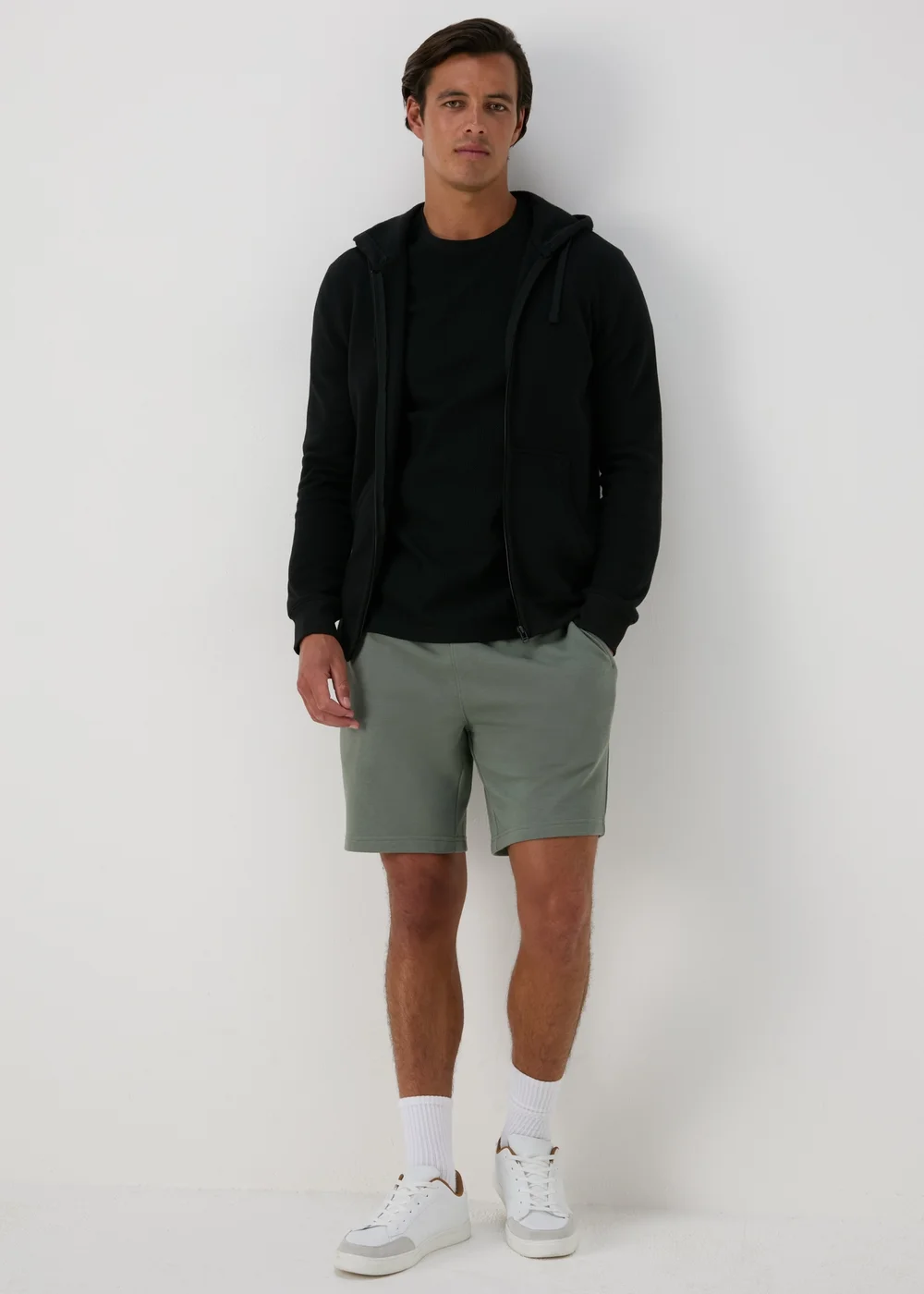 Black Textured T-Shirt - S Image 4