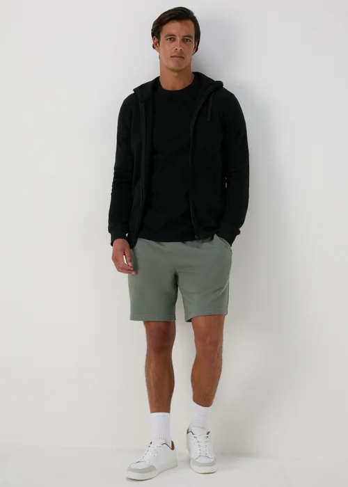 Black Textured T-Shirt - S Image 4