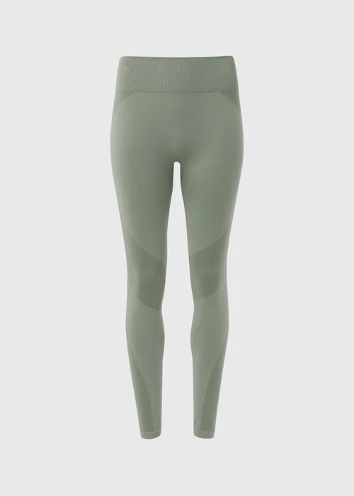 Souluxe Green Seamless Sports Leggings - S Image 5