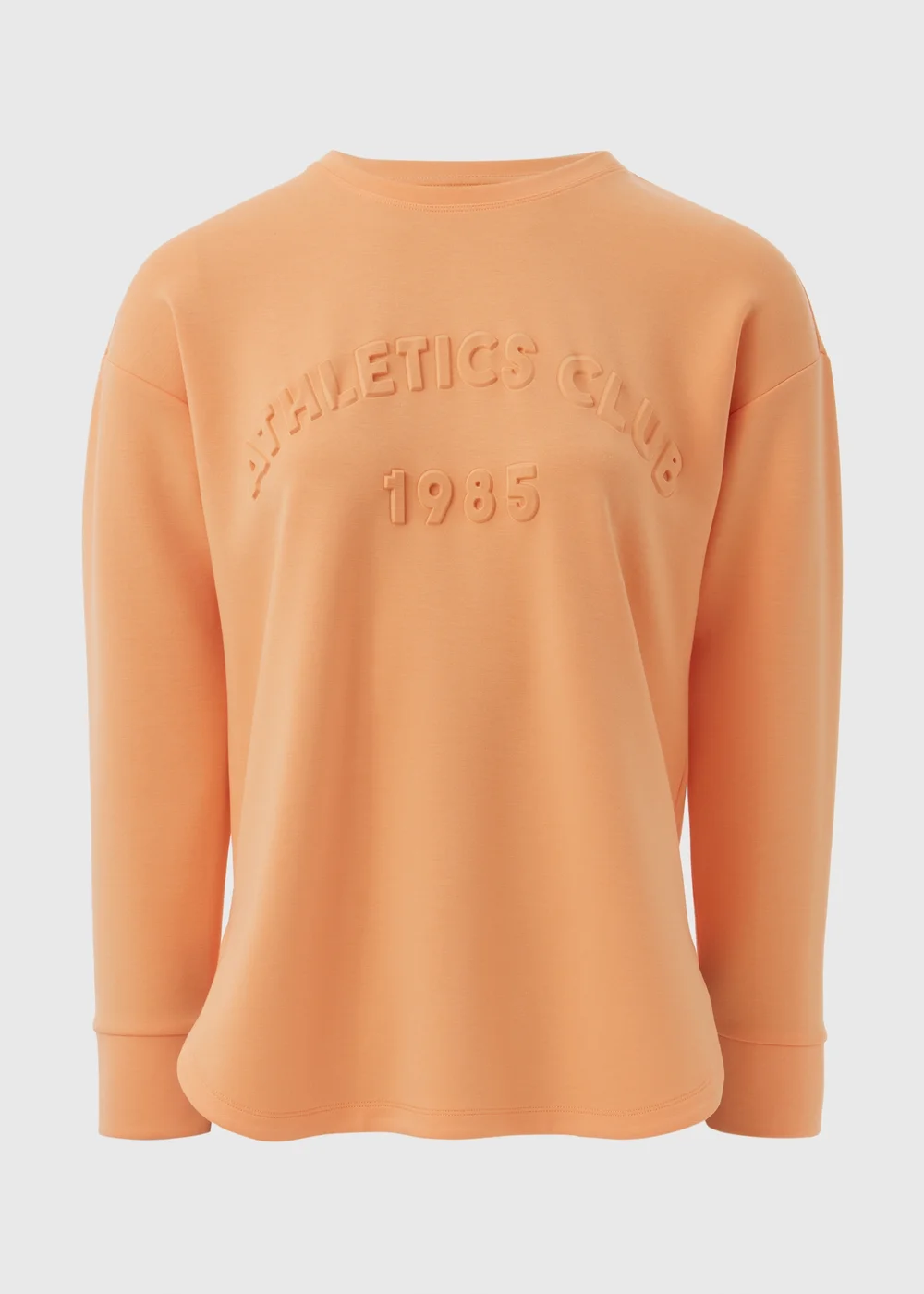 Souluxe Orange Slogan Sweatshirt - S Image 5