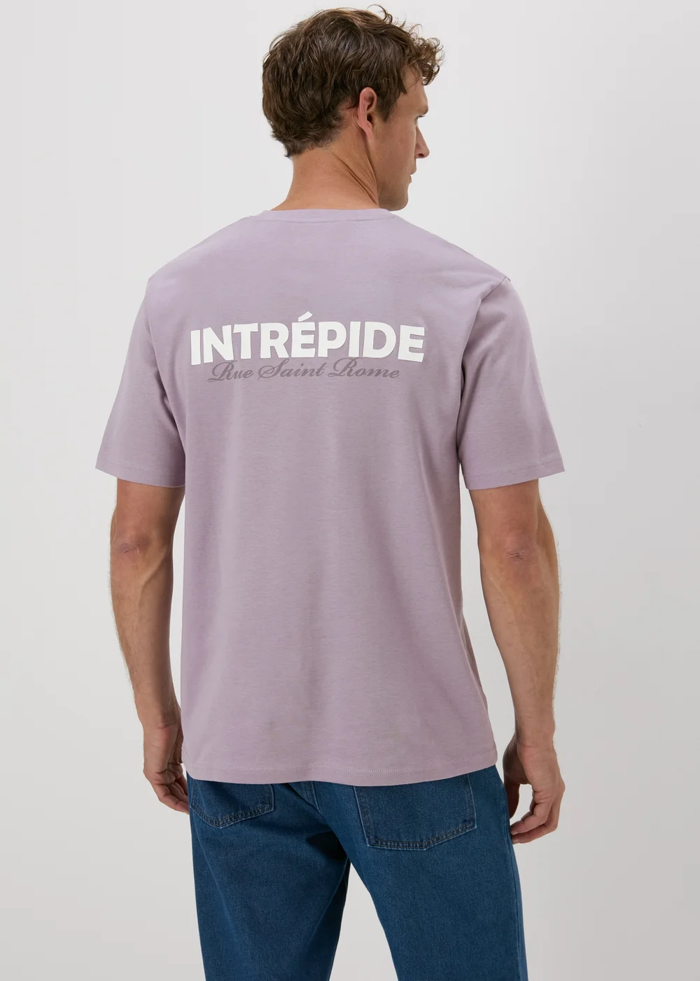 Purple Slogan T-Shirt - S Image 2