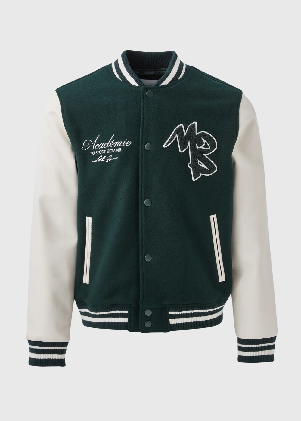 Green Varsity Jacket - S Image 1