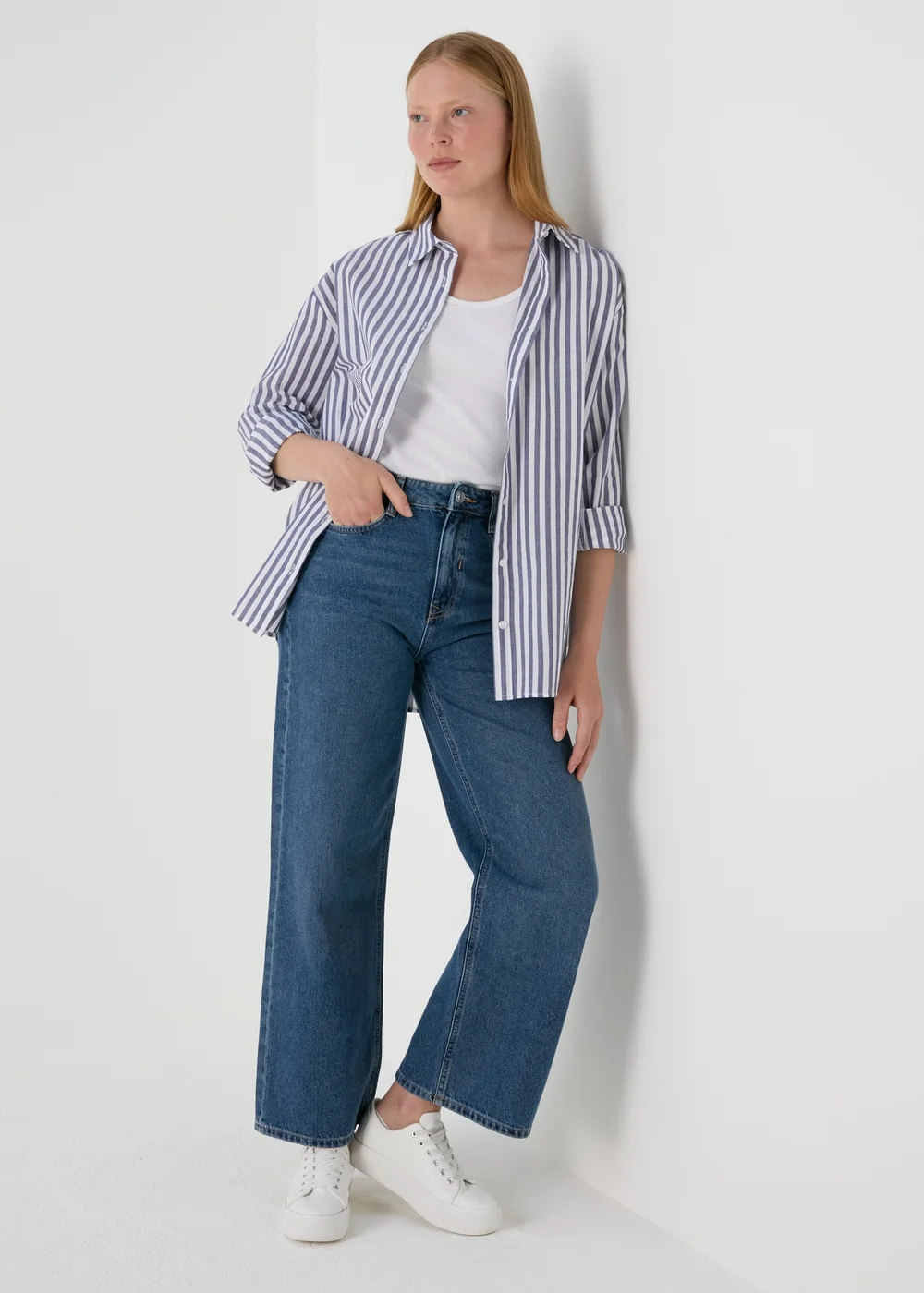 Blue Striped Shirt - 8 Image 4