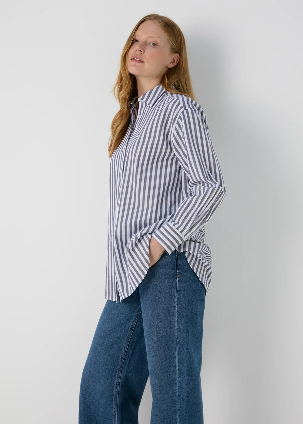 Blue Striped Shirt - 8 Image 1