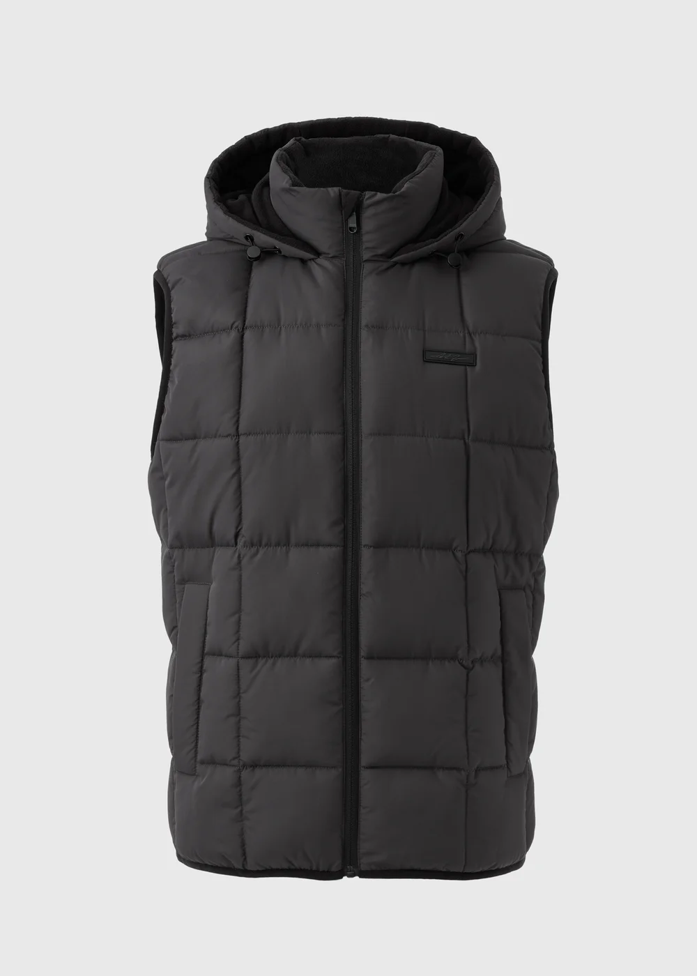 Charcoal Hooded Gilet - S Image 4