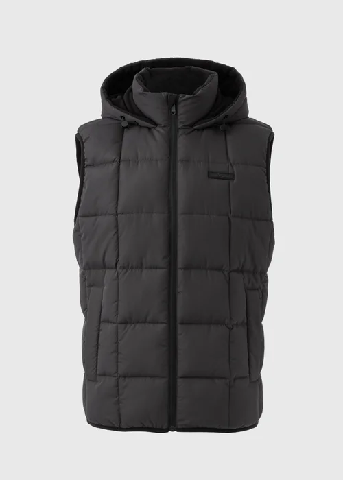 Charcoal Hooded Gilet - S Image 4