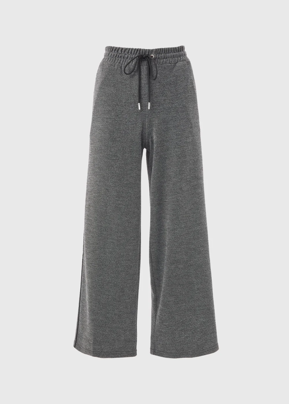 Grey Textured Straight Leg Jogging Bottoms - 8 Image 5