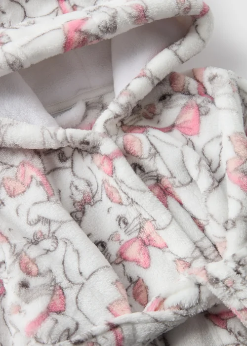 Disney Kids Cream Marie Dressing Gown (1-7yrs) - 1 half year to 2 Image 2
