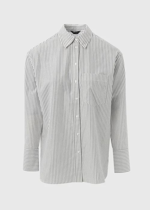 Et Vous Striped Poplin Shirt - 8 Image 5
