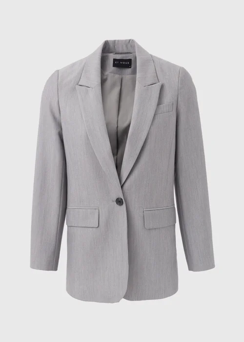 Et Vous Grey Blazer - 8 Image 5