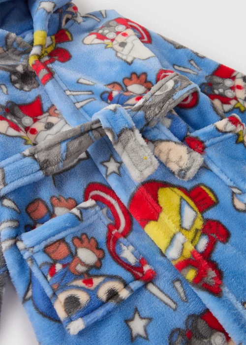 Marvel Kids Blue Dressing Gown (1-7yrs) - 1 half year to 2 Image 2