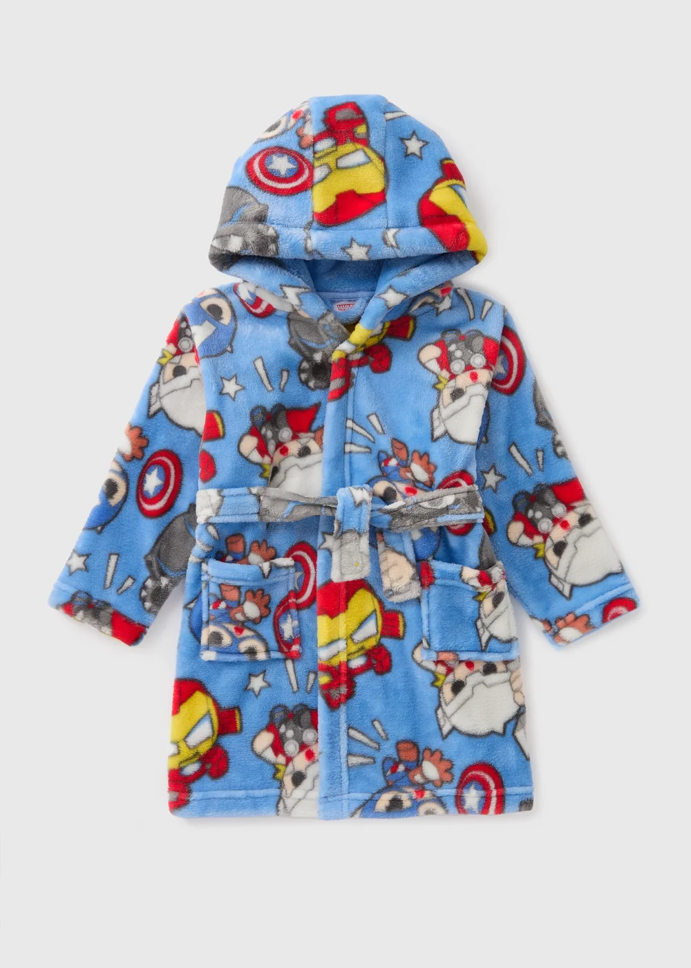 Marvel Kids Blue Dressing Gown (1-7yrs) - 1 half year to 2 Image 1