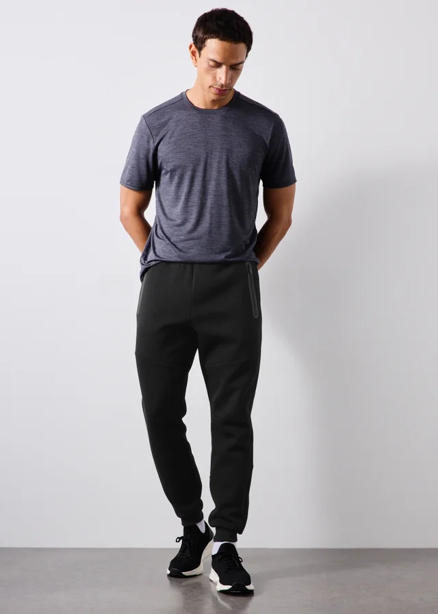 Souluxe Black Panel Joggers