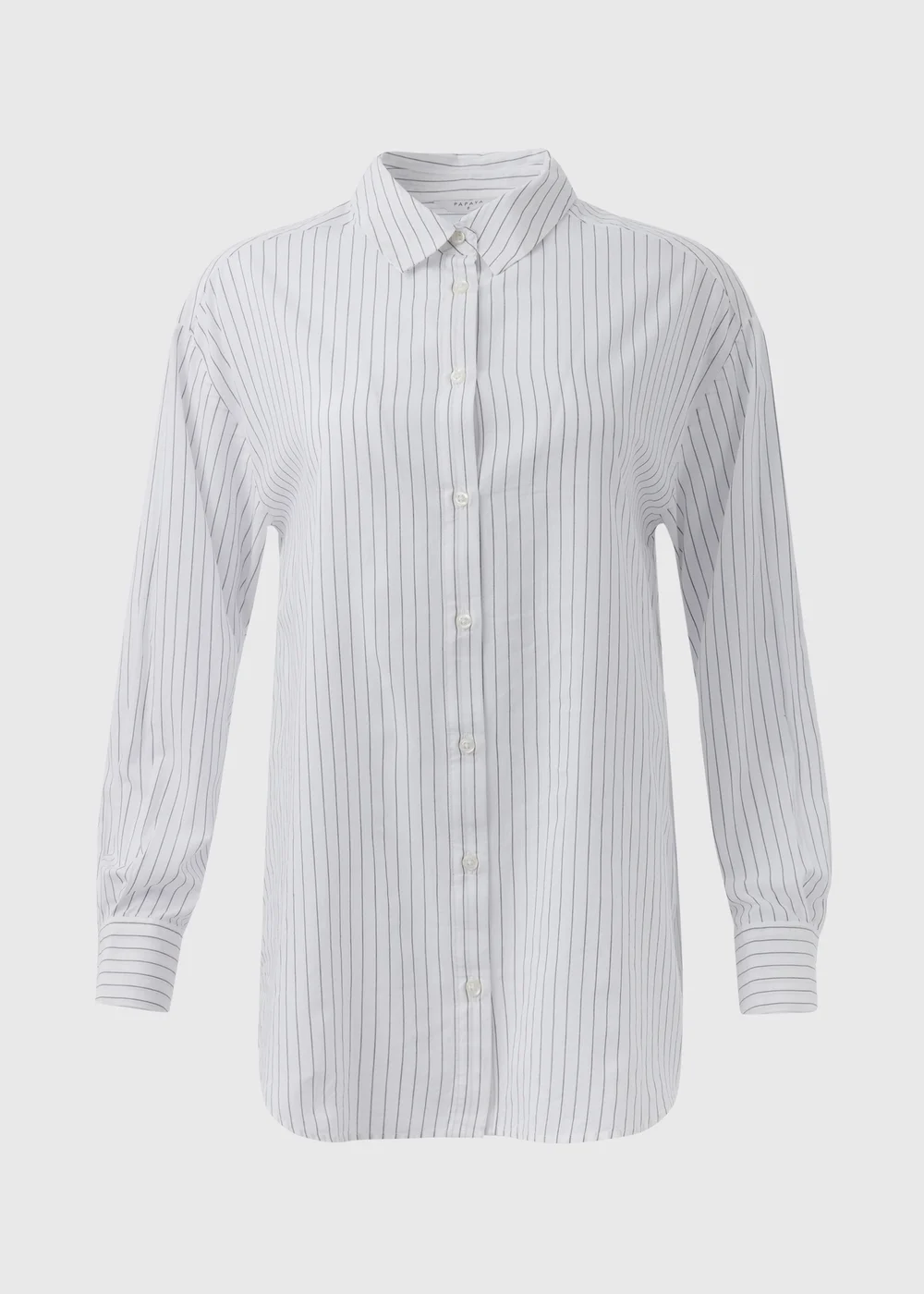 White Stripe Shirt - Size 8 Image 5
