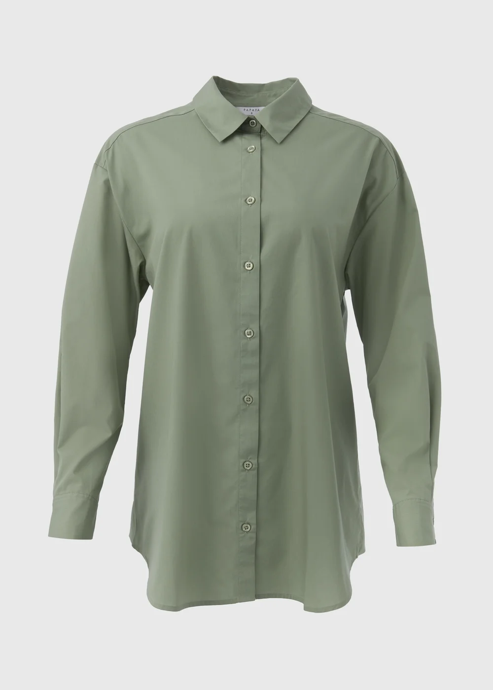 Green Poplin Shirt - 8 Image 5