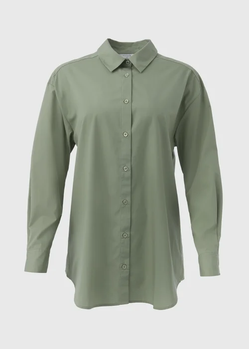 Green Poplin Shirt - 8 Image 5