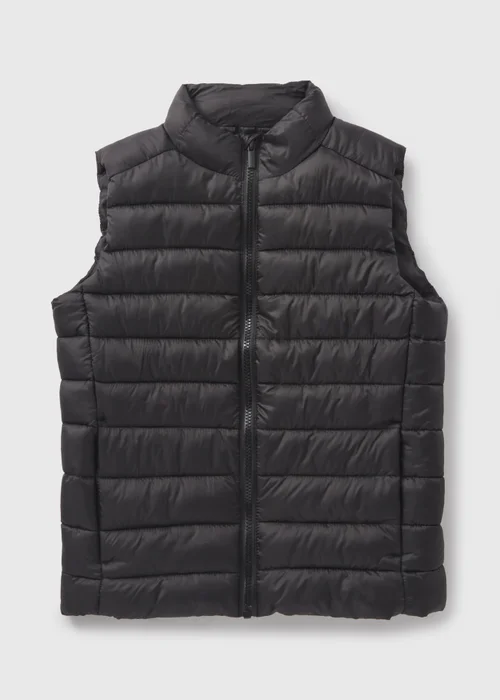 Boys Black Gilet (7-15yrs) - 7 Yrs Image 1