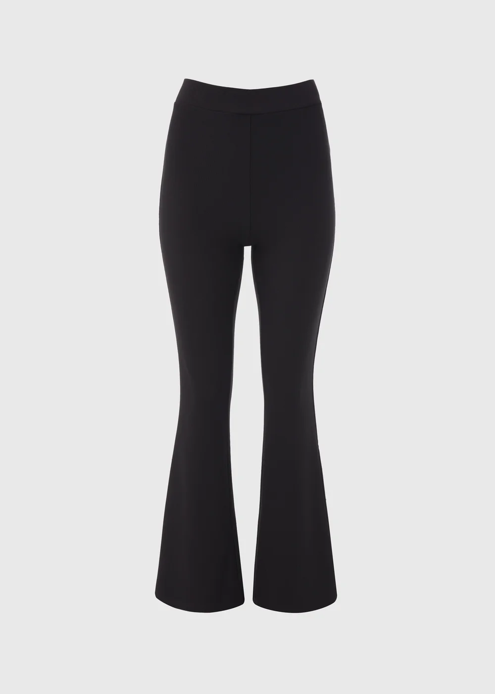 Black Flared Leggings - 8 Image 5