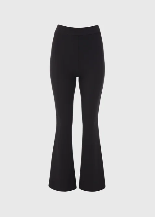 Black Flared Leggings - 8 Image 5
