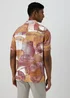 Peach Abstract Print Shirt - S Image 2