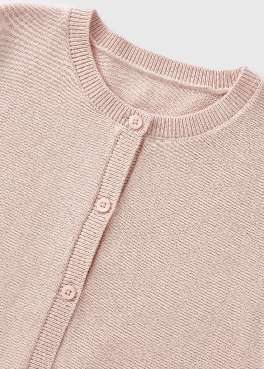 Girls Pink Lightweight Cardigan (1-7yrs) - 1-1.5 Yrs Image 2