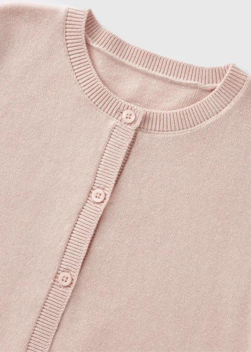 Girls Pink Lightweight Cardigan (1-7yrs) - 1-1.5 Yrs Image 2