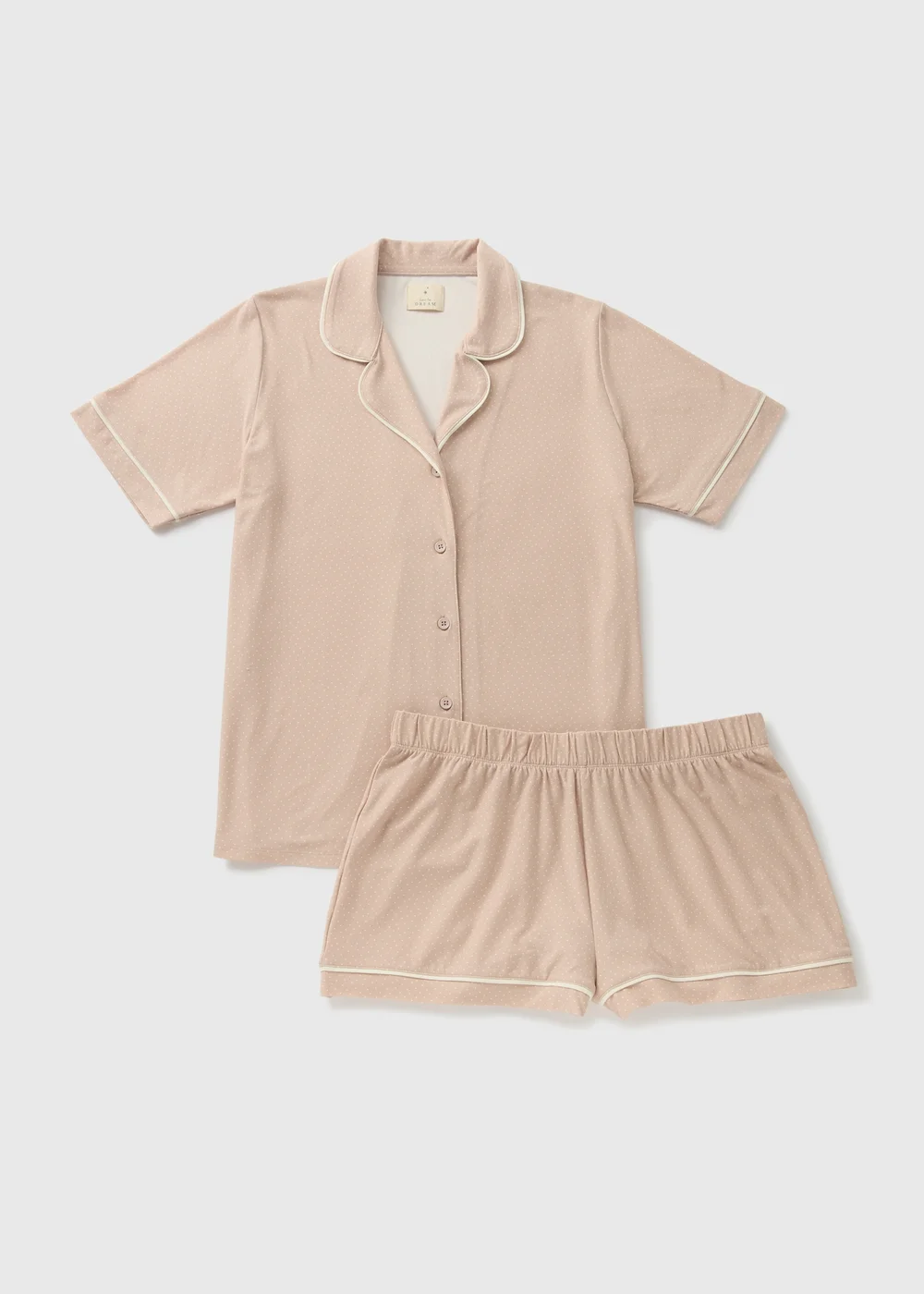 Mink Button Front Pyjama Set - Extra small Image 4