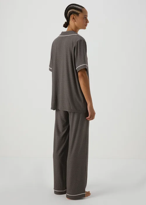 Grey Spot Design Pyjama Set - Extra small Image 2