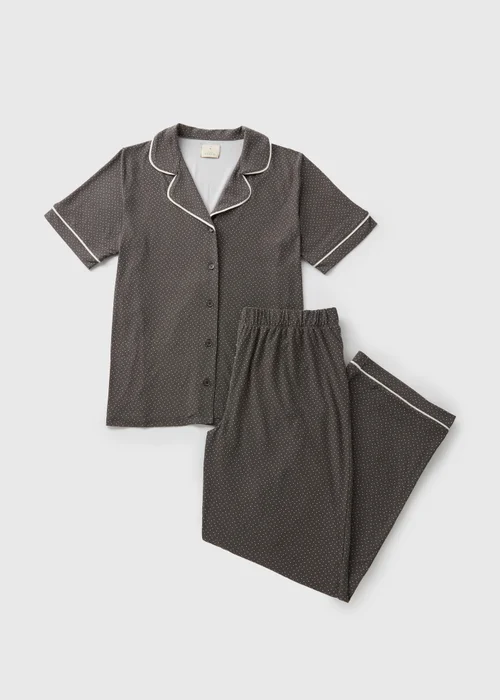 Grey Spot Design Pyjama Set - Extra small Image 4
