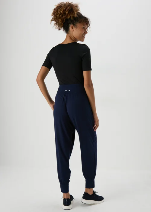 Souluxe Navy Harem Trousers - S Image 2