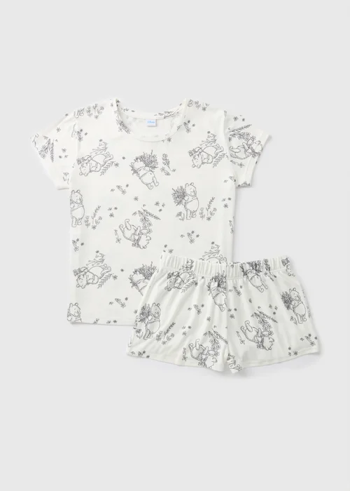 Winnie The Pooh Cream Pyjama Set - Extra small Image 4