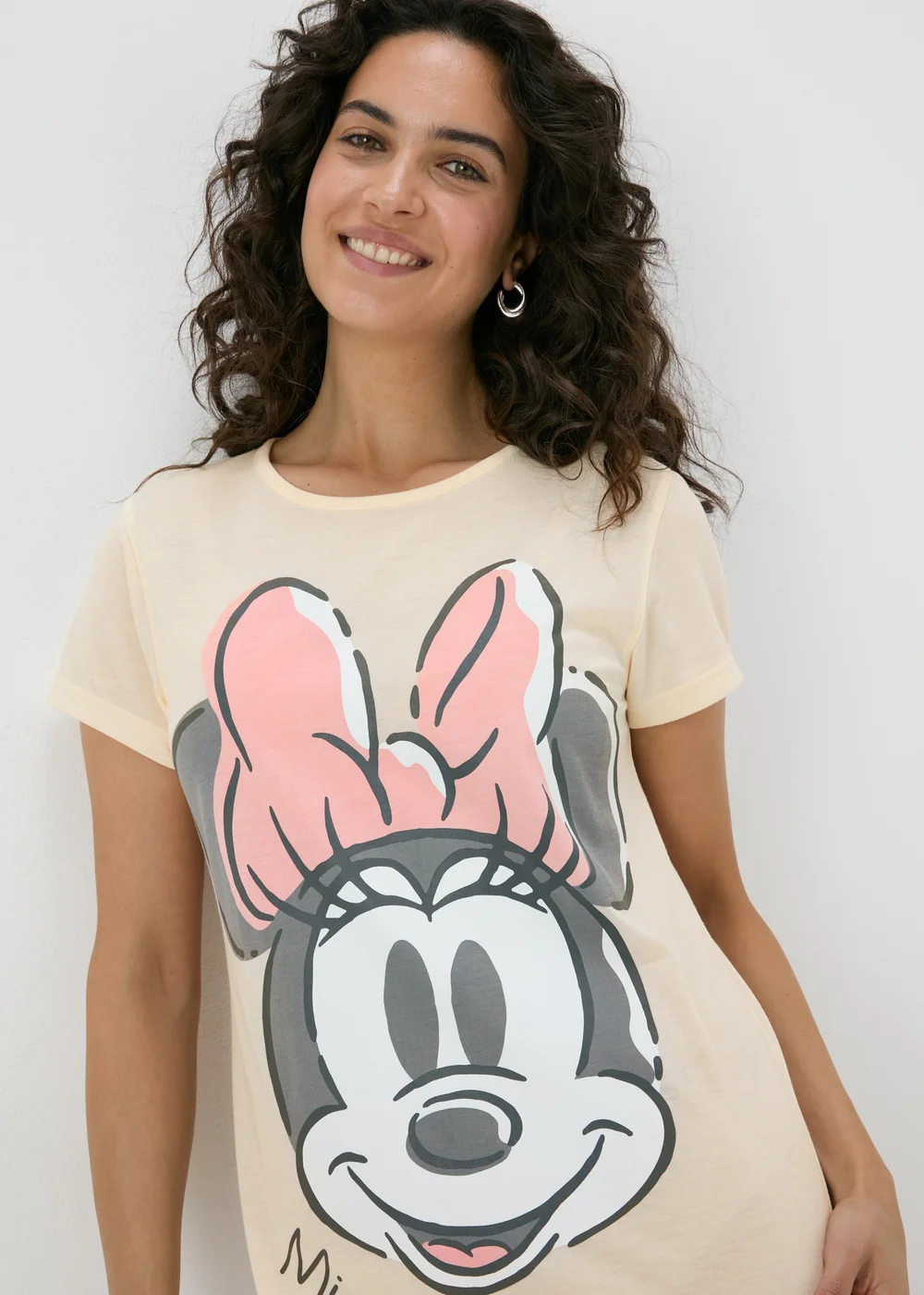 Minnie Mouse Cream Nightie - Extra small Image 3
