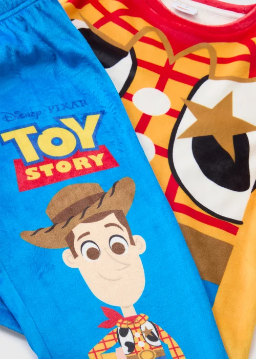 Toy Story Kids Blue Woody Fleece Pyjama Set (1-7yrs) - 1 half year to 2 Image 2