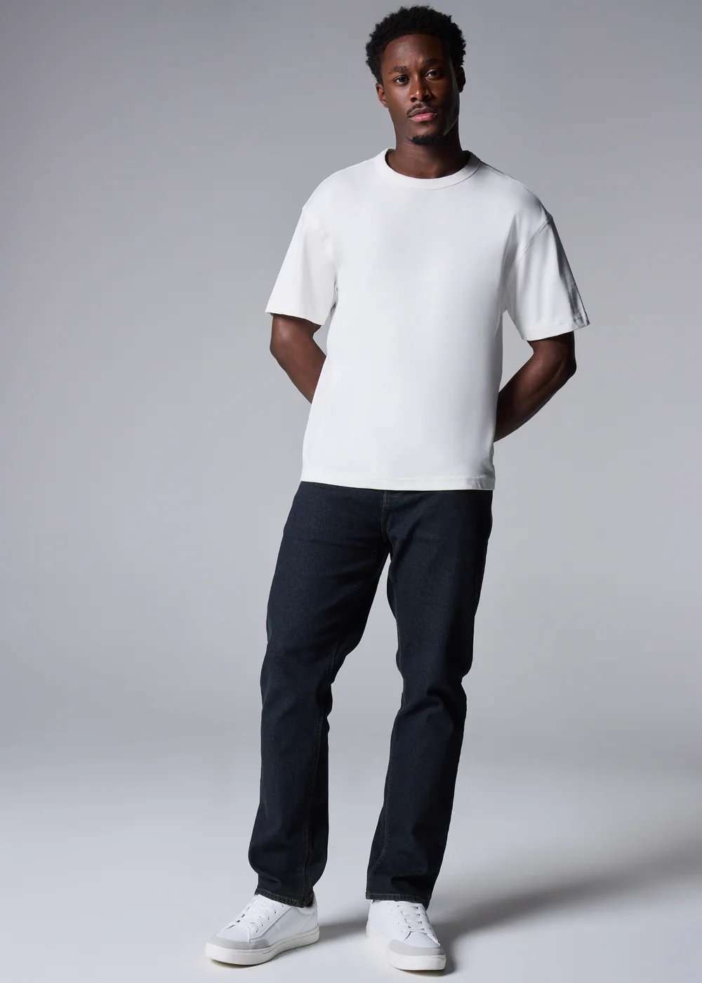 Dark Denim Slim Fit Jeans - 36 S Image 1