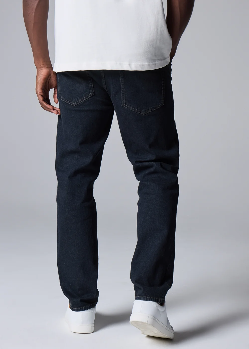 Dark Denim Slim Fit Jeans - 36 S Image 3