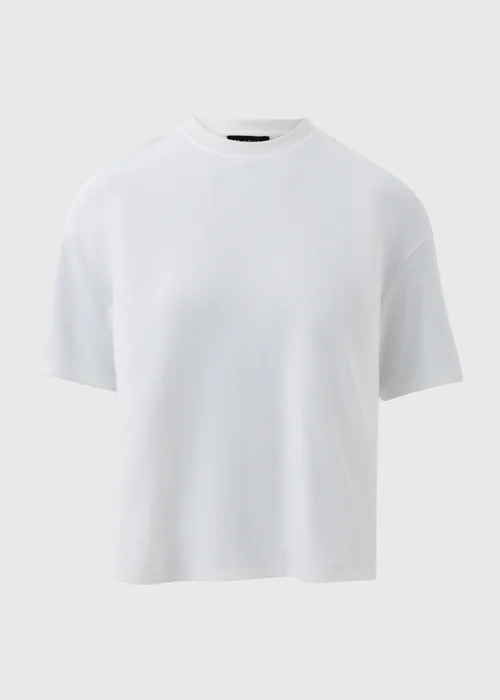 Et Vous White Crewneck T-Shirt - Size 8 Image 5