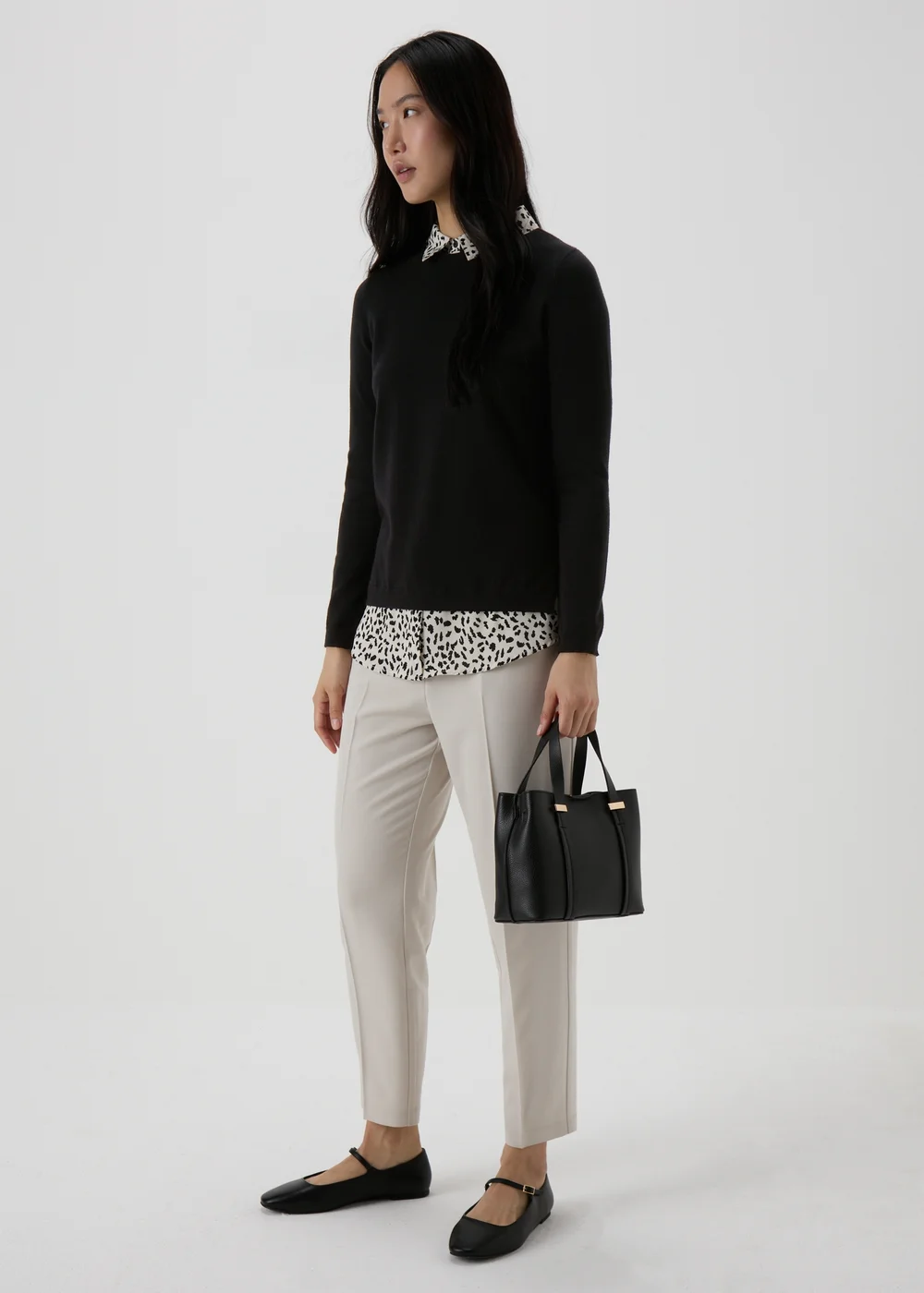 Et Vous Black Jumper & Shirt - 8 Image 4
