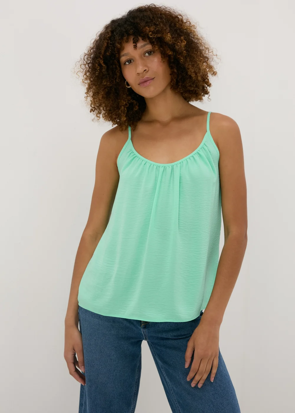 Green Cami Top - 8 Image 1