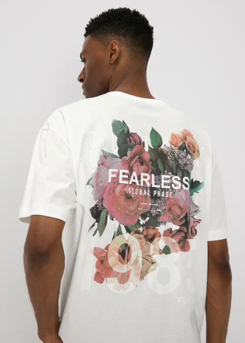 Ecru Fearless T-Shirt - S Image 3